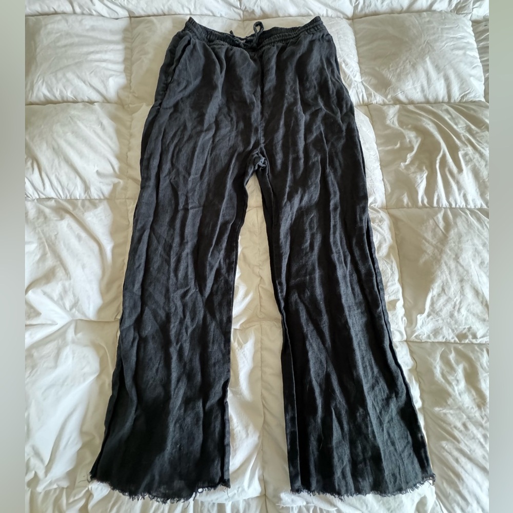 women’s xl linen pants